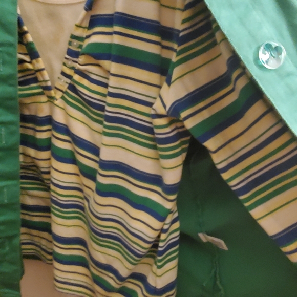 ST. PATRICK'S DAY SHIRT JACKET TOP SHAMROCKS IRISH GREEN XL from Cato - Picture 12 of 15